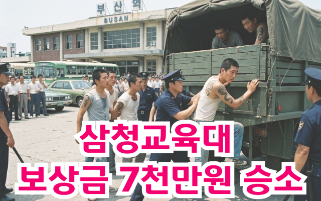 삼청교육대 보상 227회 7천만원 승소 사례 [ 법원판례 소송사례 및 칼…