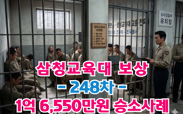 삼청교육대보상신청 국가배상 248차 보상금 1억6,550만원 [ 법원판례…