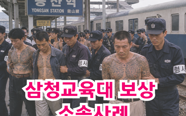 삼청교육대 보상 국가배상 1억 1천만원 인정 소송사례 223회 [ 법원판…