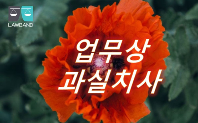 업무상 과실치사 사례