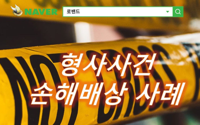 형사사건 손해배상 사건 사례