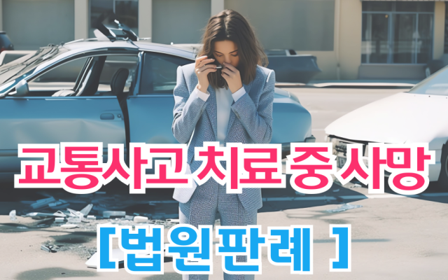 교통사고 치료 중 사망, 책임보험금과 합의금 제대로 받는 방법 [ 법원판…