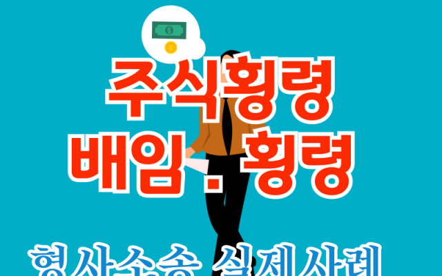 배임 특정경제범죄가중처벌에 관한 형사전문변호사 소송 사건