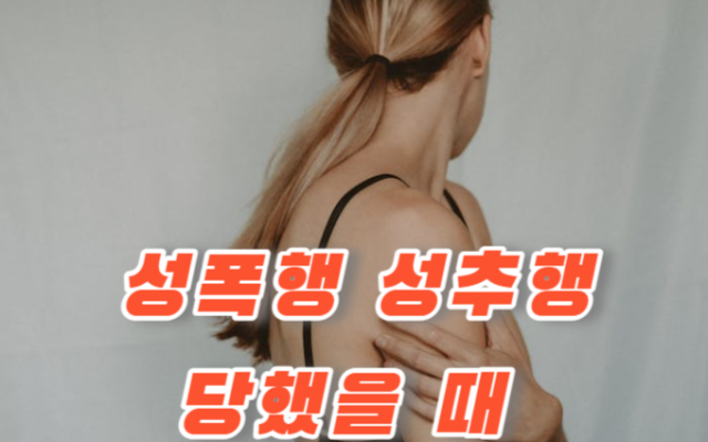 성폭행 성추행 당했을때 전문변호사를 선임해야 하는 이유