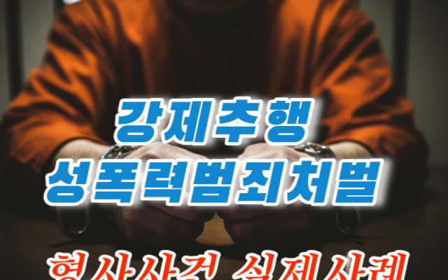 강제추행 성폭력범죄 형사소송 사례