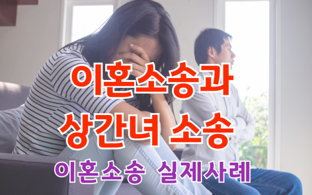 이혼소송과 상간녀소송 전문변호사