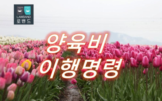 양육비 이행명령