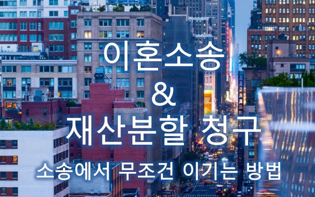 이혼 및 재산분할 소송 사례