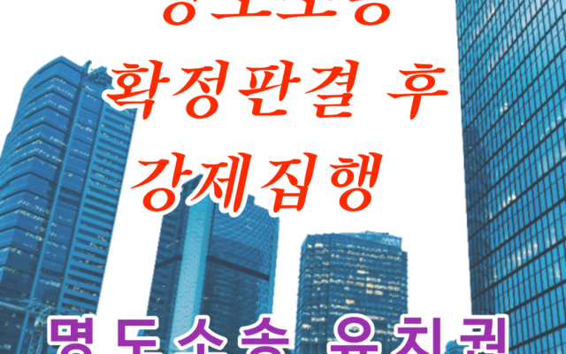 명도소송 확정판결 후 강제집행이 권리남용 주장하는 사건  로밴드 칼럼