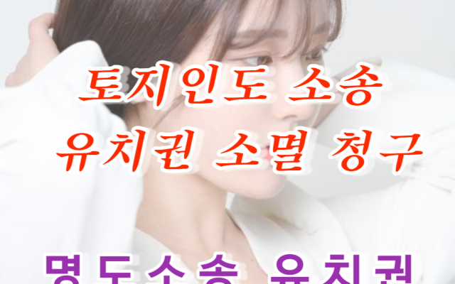 토지인도 유치권 소멸 청구 소송 실제사례