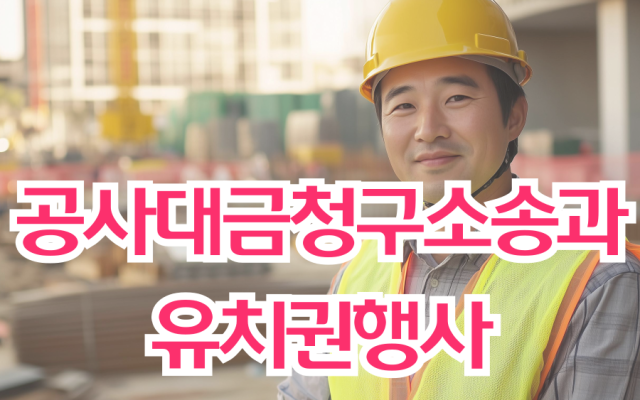 공사대금청구소송과 유치권행사 해결하는 방법