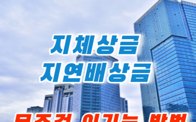 지체상금 ( 지연배상금 ) 사례