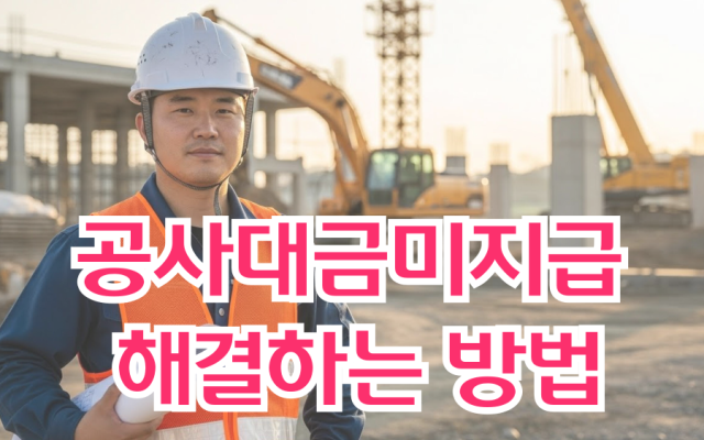공사대금미지급 해결하는 방법｜지급명령·공사대금청구소송·유치권행사 전략