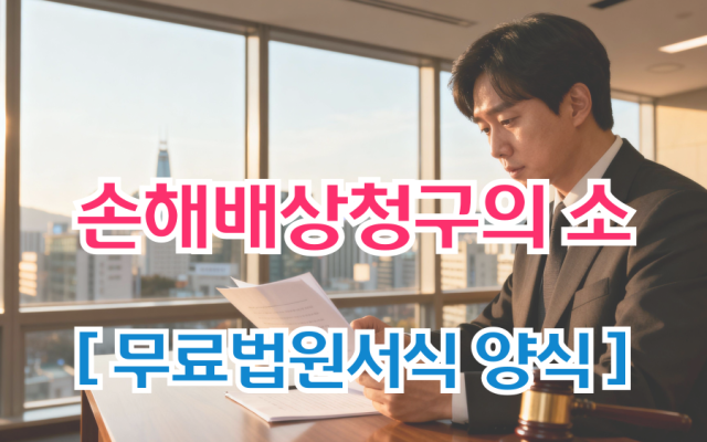 손해배상청구의 소 (건축물 붕괴) 무료법원서식 양식 및 칼럼 - 삼청교육…