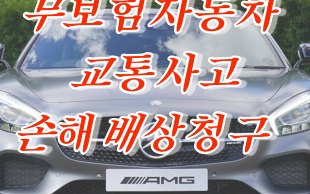 무보험자동차 교통사고 손해배상청구 구상금 청구 사건