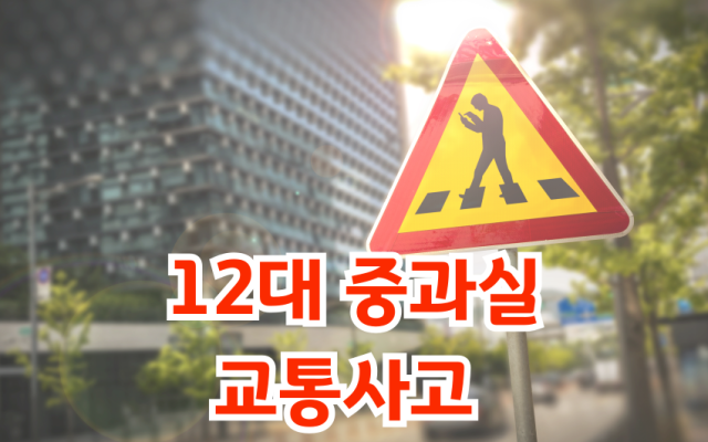 12대 중과실 교통사고 형사합의｜전문가 해설