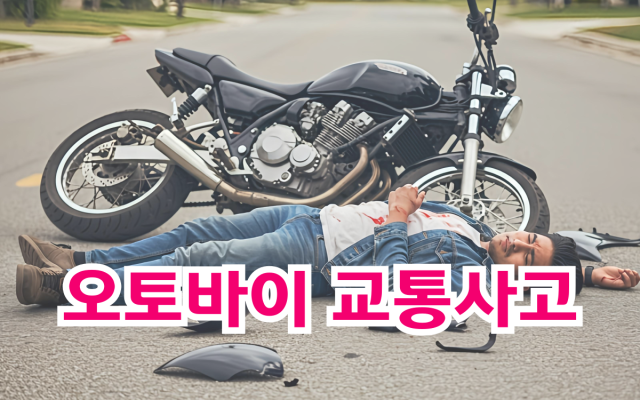 오토바이 교통사고 처리 절차 총정리