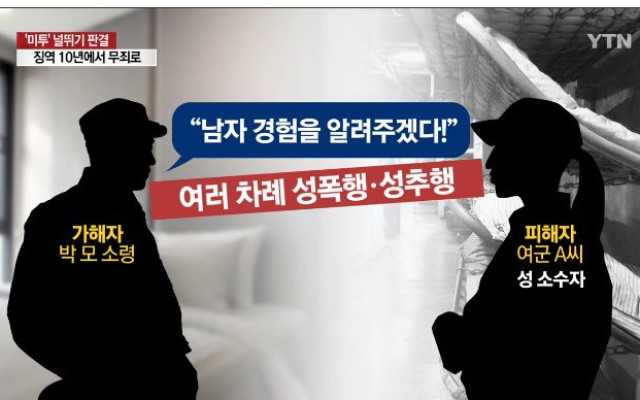 징역 10년에서 무죄로...'해군 미투' 널뛰기 판결